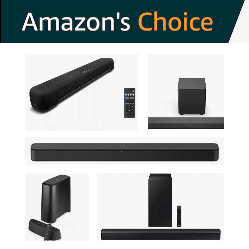 Amazon's Choice Soundbars Top Picks & Guide