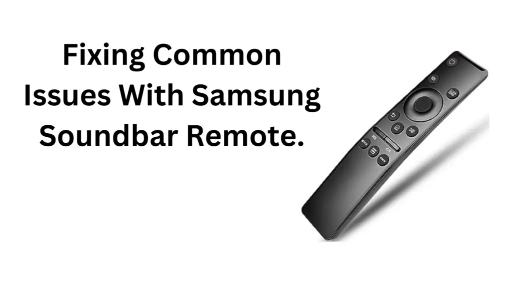 samsung soundbar remote