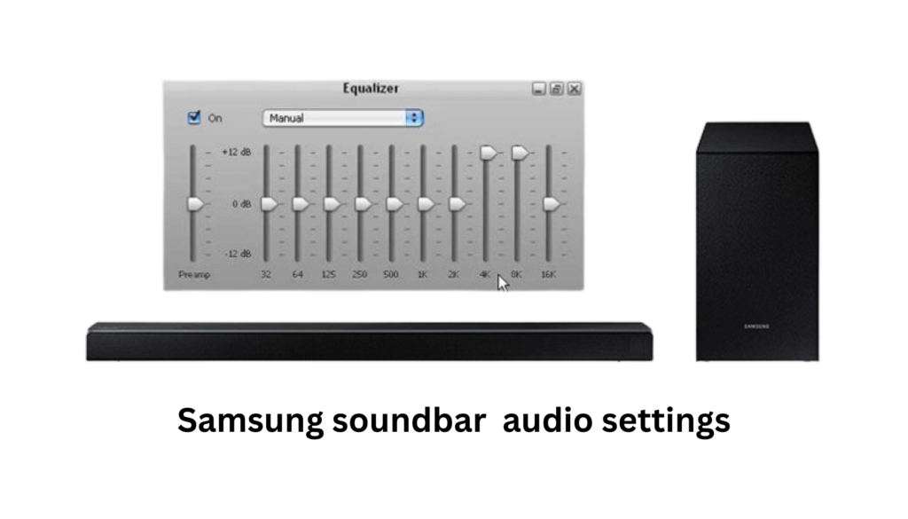 Samsung soundbar audio settings