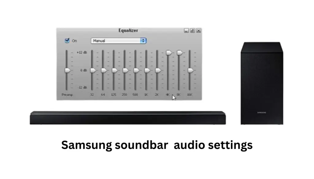 Samsung soundbar audio settings
