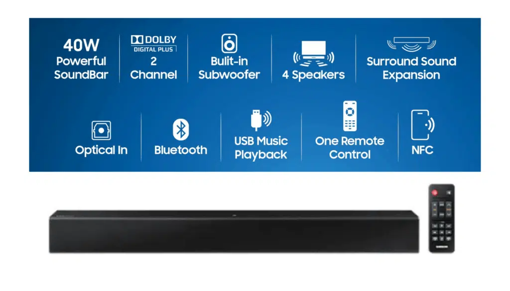 samsung soundbar t400