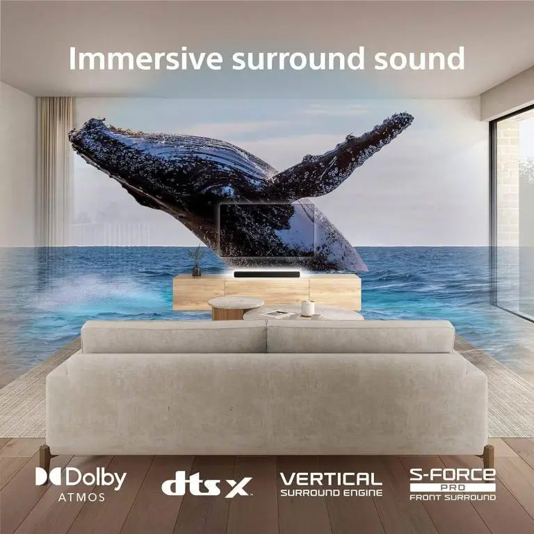 Immersive surround sound